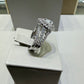 1.50 CTW Natural Diamond Pear Shape Double Halo Bridal Set | 14K White Gold