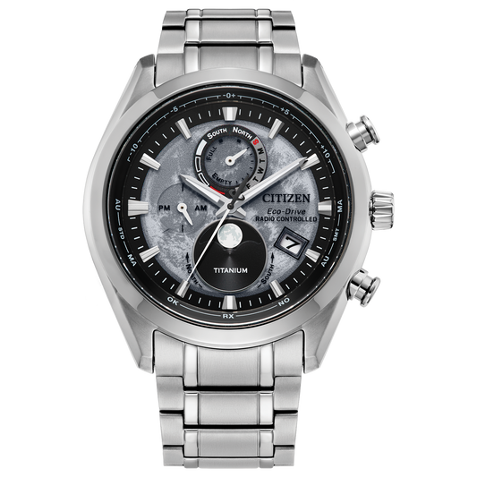 Tsuki-yomi A-T | ATOMIC TIMEKEEPING / SUPER TITANIUM™