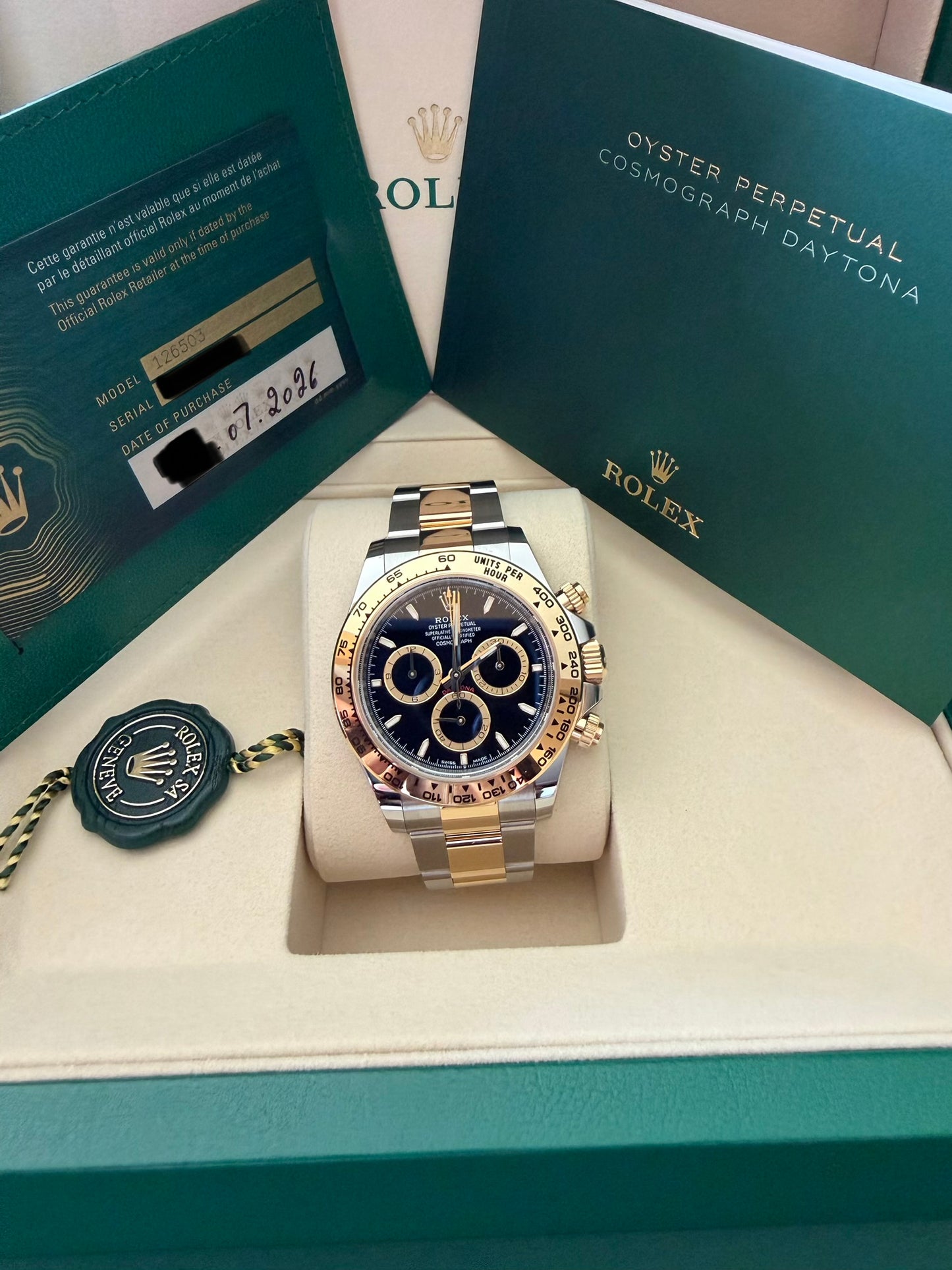 Rolex Cosmograph Daytona 126503 Black
