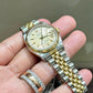 Rolex Datejust Mid size 31mm Champagne dial 68273