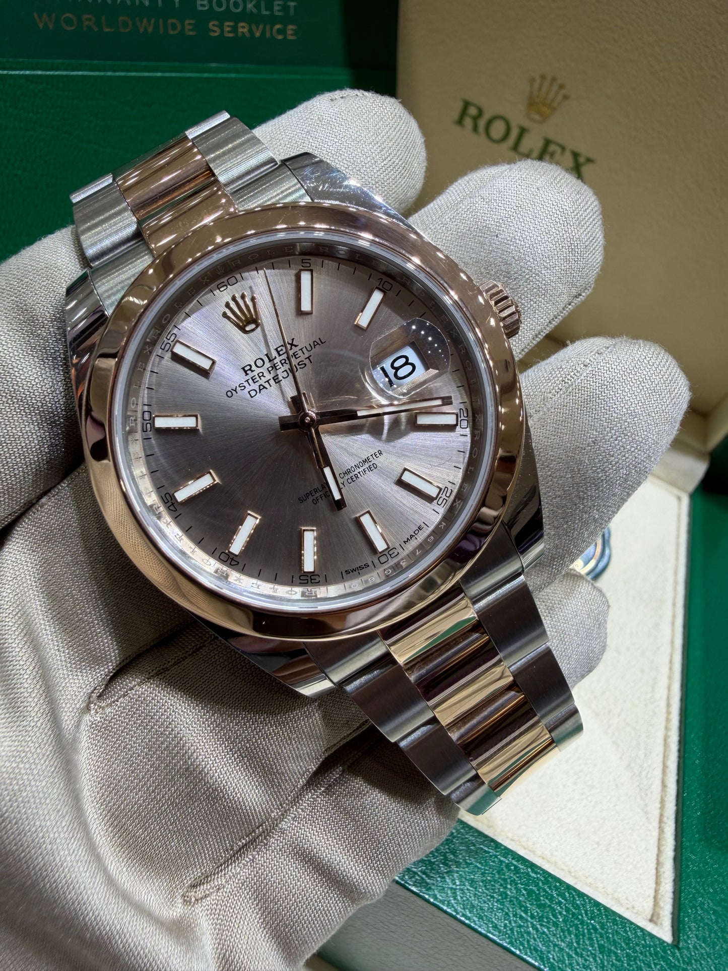 Rolex Datejust 41 Sundust Dial Two-Tone – Ref 1263