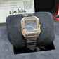 Cartier Santos Medium Blue NEW CRWSSA0029