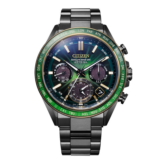 Citizen Attesa Satellite Wave GPS CC4084-83Z 44.6mm Black Super Titanium