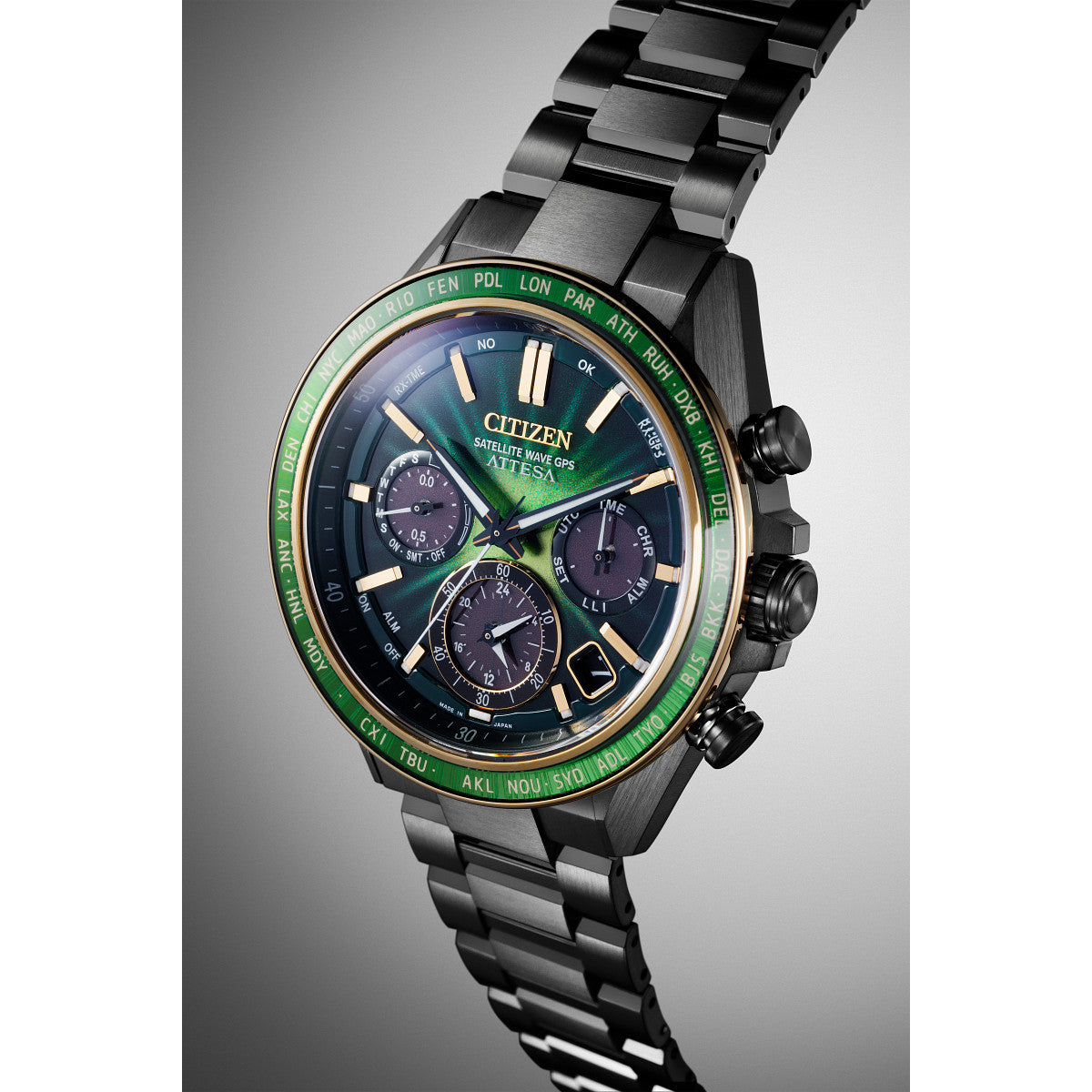 Citizen Attesa Satellite Wave GPS CC4084-83Z 44.6mm Black Super Titanium