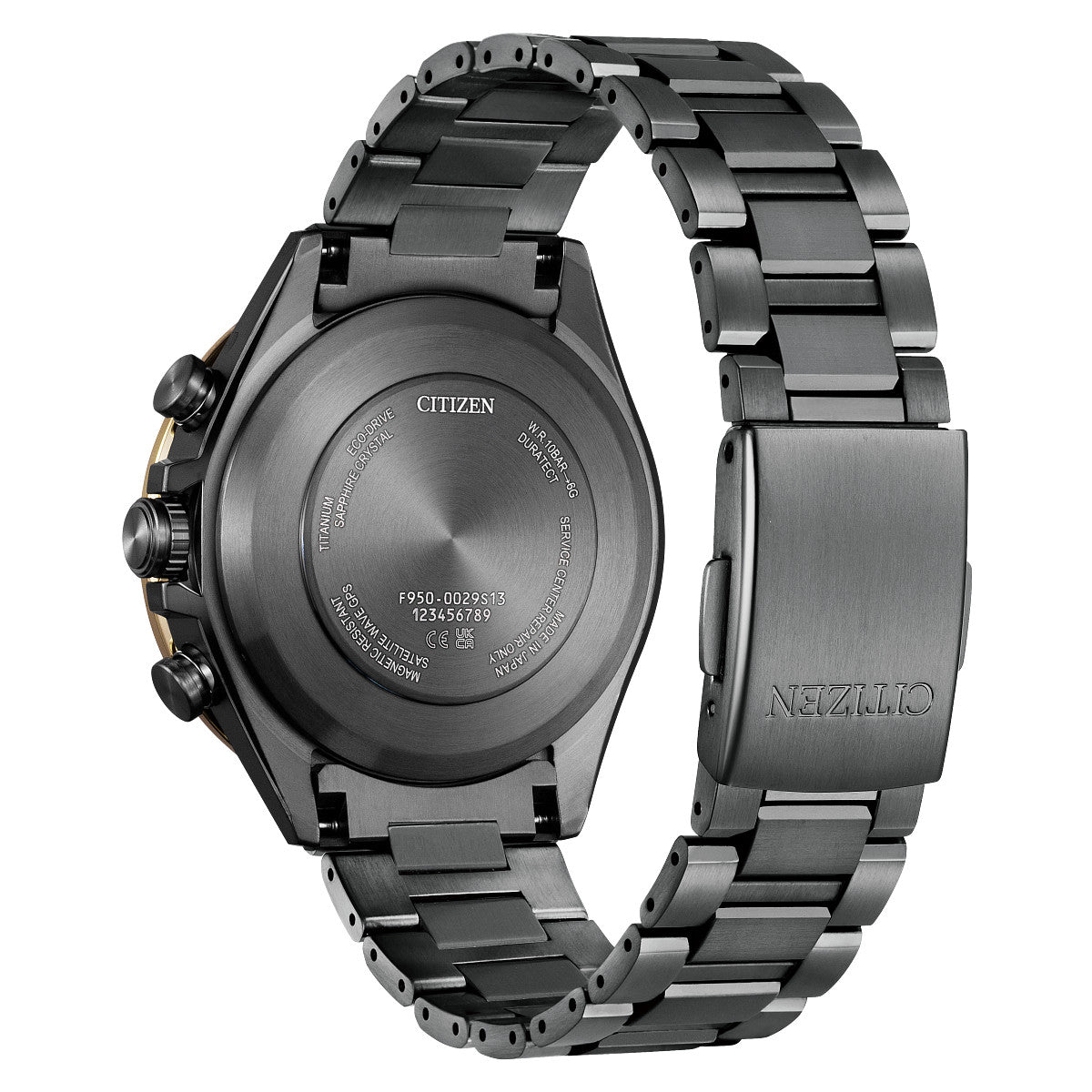 Citizen Attesa Satellite Wave GPS CC4084-83Z 44.6mm Black Super Titanium