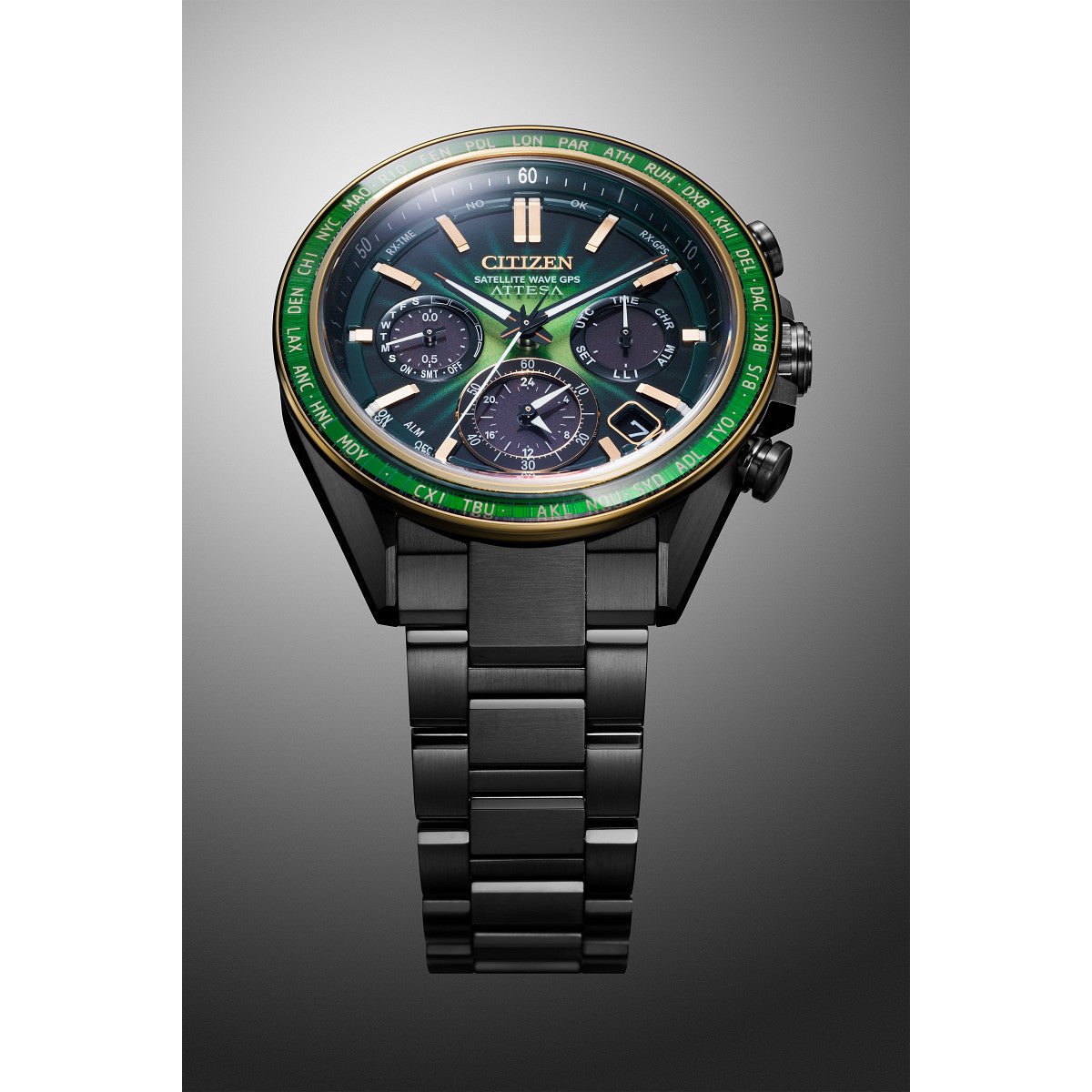 Citizen Attesa Satellite Wave GPS CC4084-83Z 44.6mm Black Super Titanium