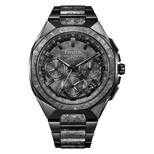 Citizen Limited Edition ATTESA F950 Spaceship Black Recrystallized Super Titanium™ 43.2mm CC4107-80H — official product image