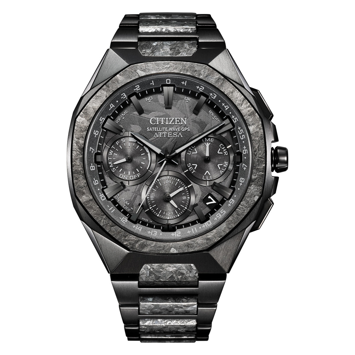 Citizen Limited Edition ATTESA F950 Spaceship Black Recrystallized Super Titanium™ 43.2mm CC4107-80H — official product image