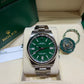 Rolex Oyster Perpetual 41 Green Dial 124300 (2023) – Pre-Owned Rolex for Sale | Monica Jewelers