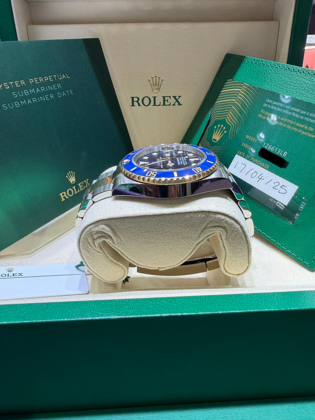 Rolex Submariner 41mm Blue 126613LB