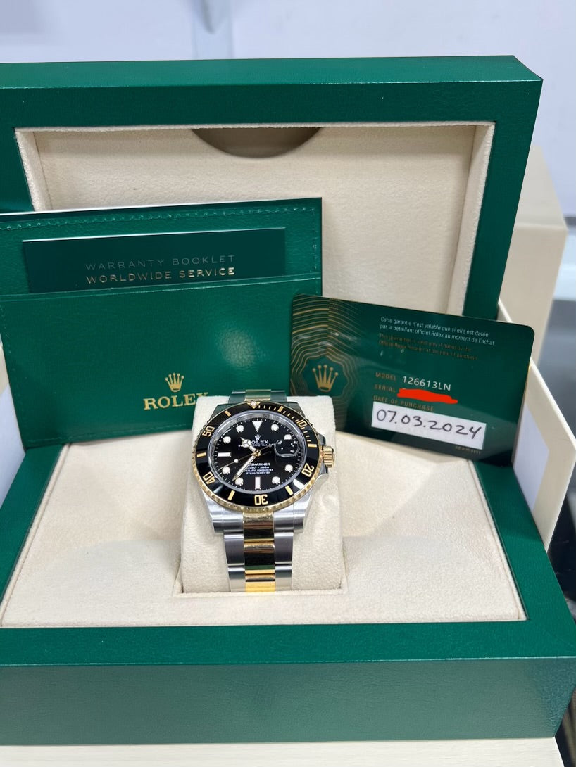 Rolex Submariner 41mm Black 126613LN