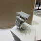3 CTW Natural Diamond Rectangular Pavé Ring | 14K White Gold H-I I1