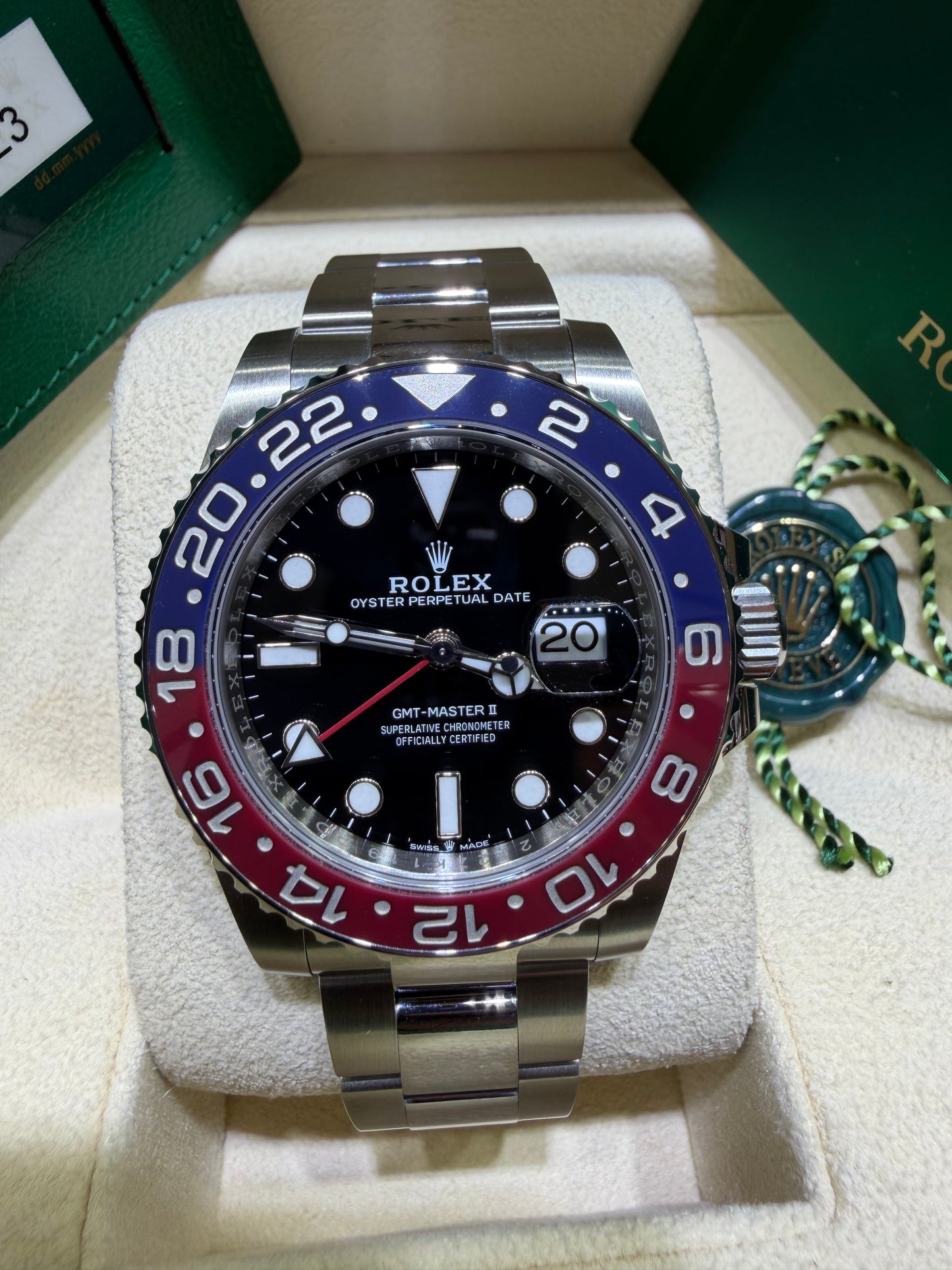 Rolex GMT-Master II 126710BLRO Pepsi Blue/Red