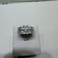 2.00 CTW Three-Stone Diamond Bridal Set in 14K White Gold (3/4 CT Center) | Monica Jewelers