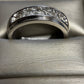 MEN'S  7 ROUND DIAMOND BAND IN 14k WHITE GOLD