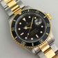 16613 18k Stainless Steel Submariner 40mm Black Dial