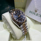 Rolex Datejust 18k/ss Jubilee Blue Arabic Numerals Concentric  116233