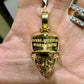 10k yellow Gold Donald Trump Pendant