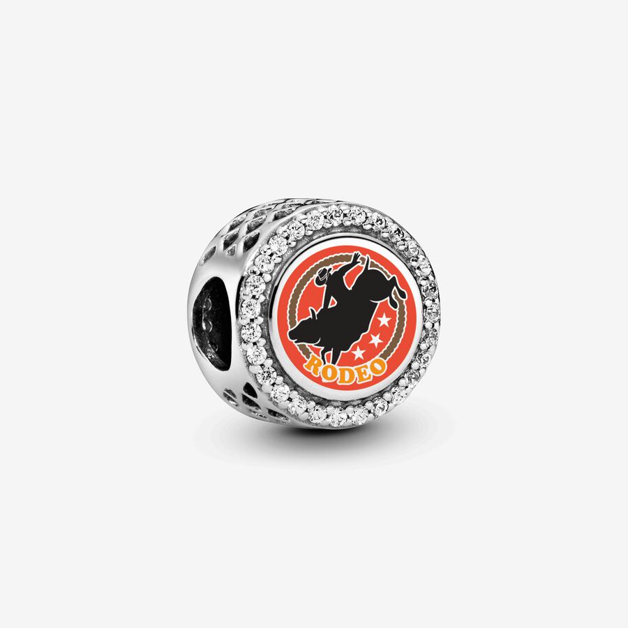 Engravable Rodeo Bucking Bull Charm