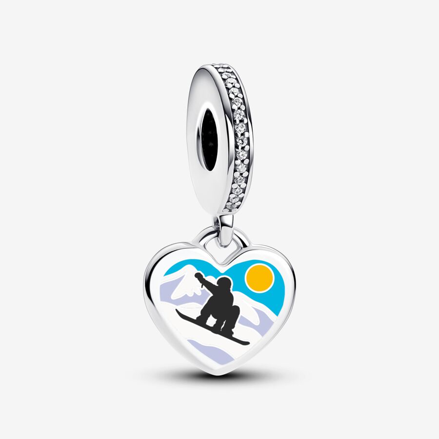 Snowboarder Charm