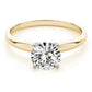 4 prong Round Solitaire
