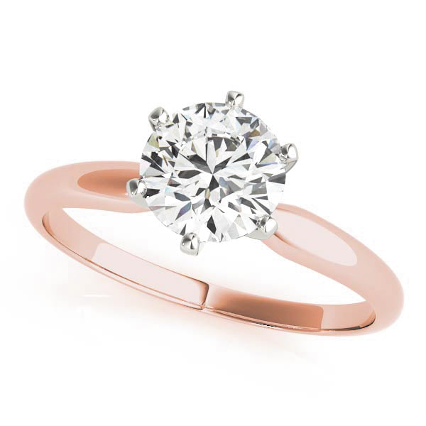 6 prong Round Solitaire