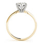 6 prong Round Solitaire