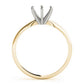 6 prong Round Solitaire