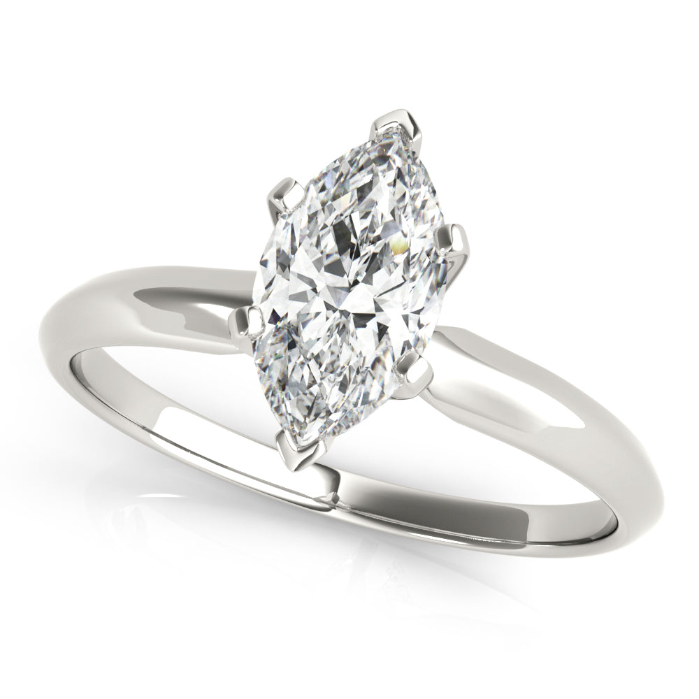 Solitaire Pear Shape Engagement Ring