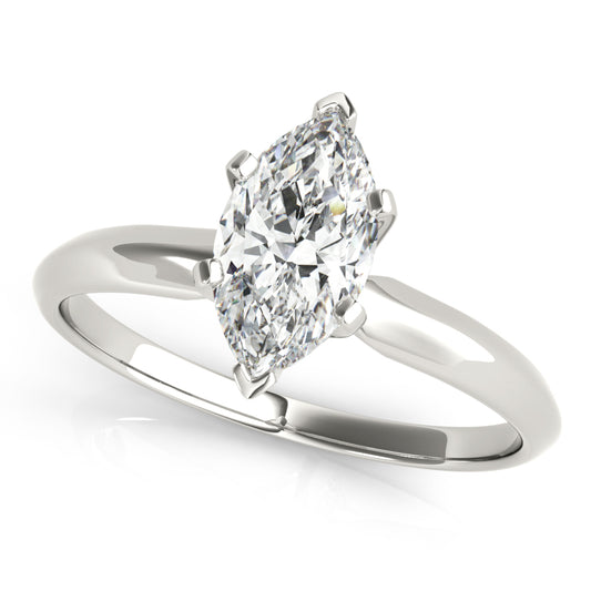 Solitaire Pear Shape Engagement Ring