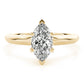 Solitaire Pear Shape Engagement Ring