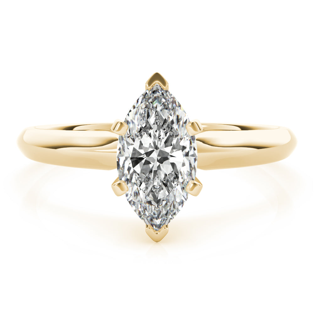 Solitaire Pear Shape Engagement Ring