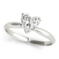 Solitaire Heart Shape Engagement Ring