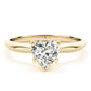 Solitaire Heart Shape Engagement Ring