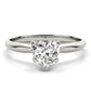 Solitaire Heart Shape Engagement Ring