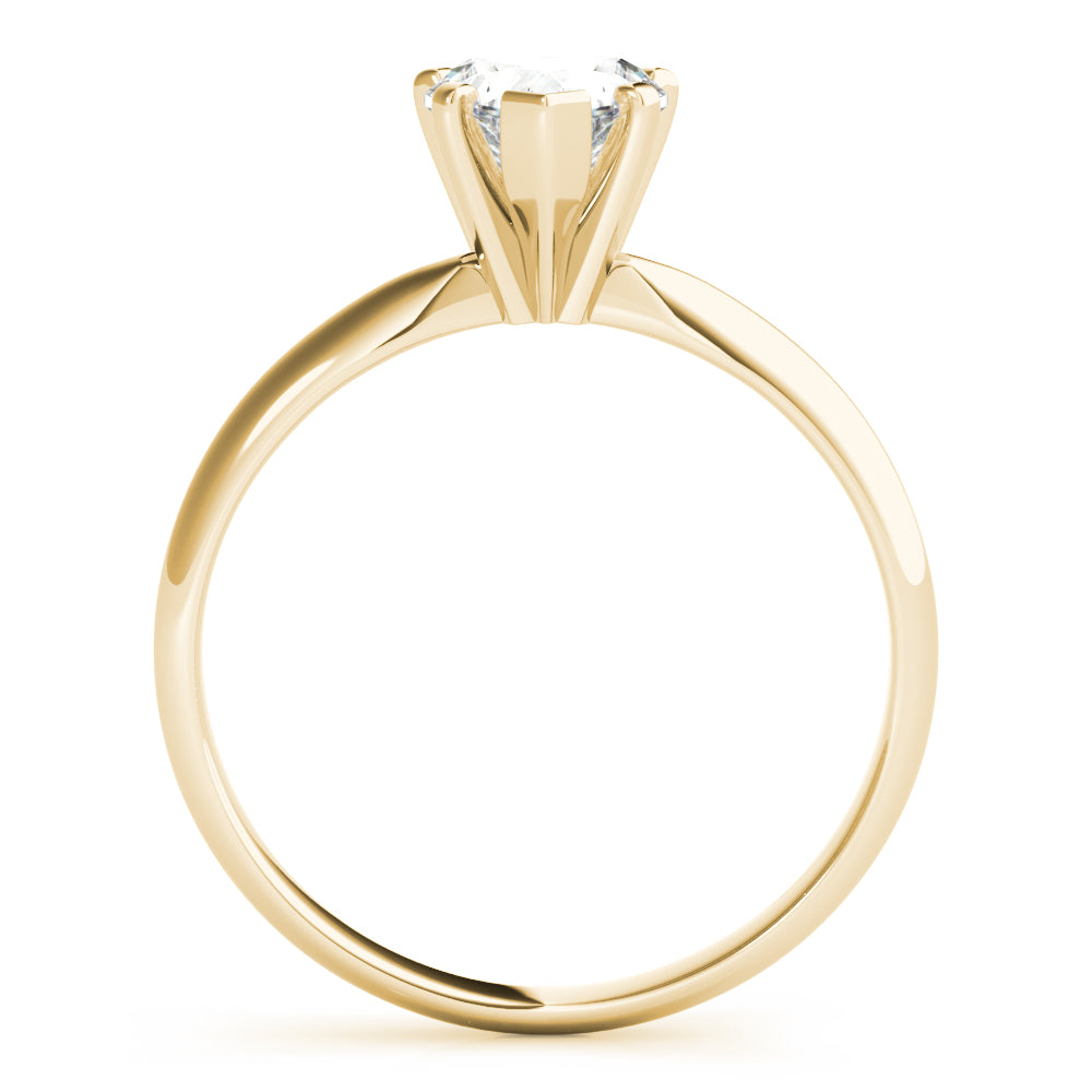 Solitaire Heart Shape Engagement Ring
