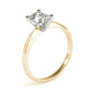 Solitaire Emerald Cut Engagement Ring