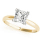 Solitaire Princess Cut Engagement Ring