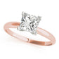 Solitaire Princess Cut Engagement Ring