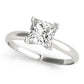 Solitaire Princess Cut Engagement Ring