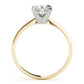 Solitaire Princess Cut Engagement Ring