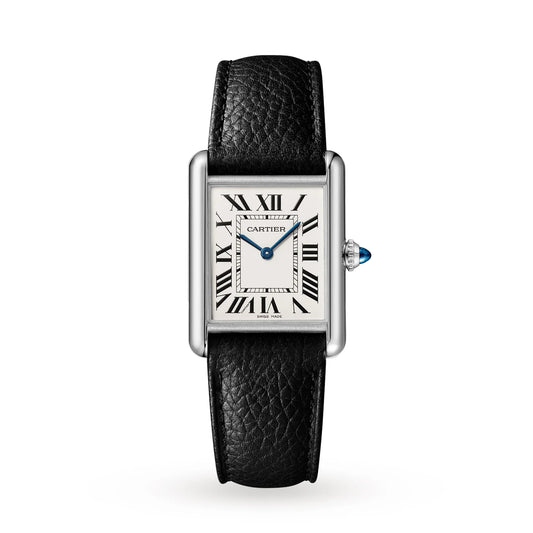 Cartier Tank Must Large WSTA0136 Stainless Steel Silver Dial Brand New