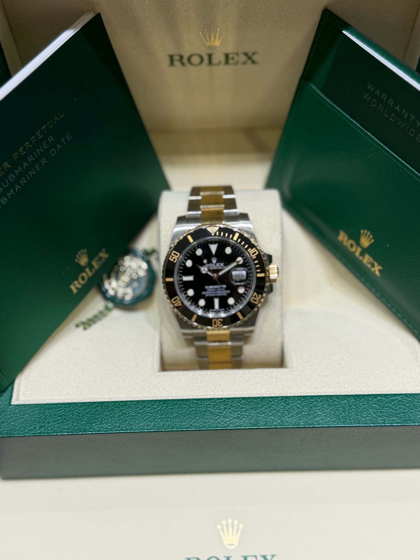 116613 18k Stainless Steel Submariner 40mm Black Dial Ceramic