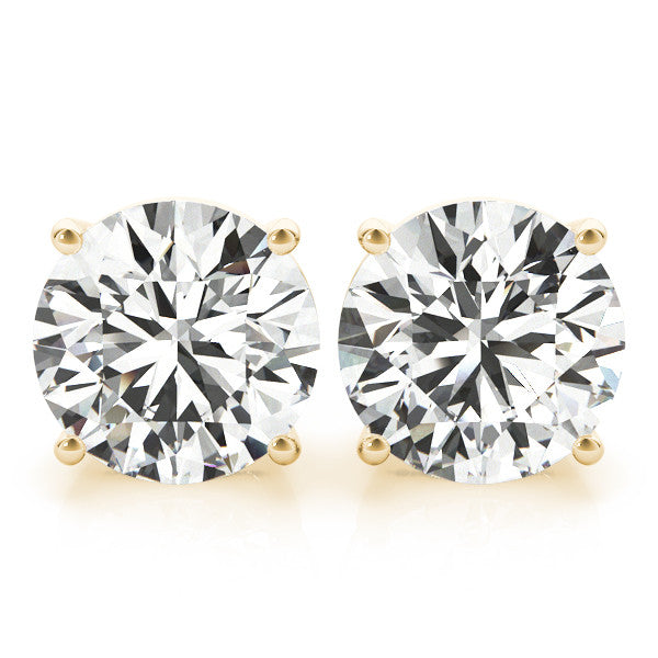 Diamond Stud Pattern Design Your Own Diamond Studs – Monica Jewelers