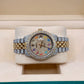 Rolex Datejust iced out Yellow gold/ Stainless steel Jubilee with Iced out Rainbow Arabic Numeral Diamond dial