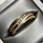 Mens Vintage Estate 14k Yellow Gold Diamond Ring .17ctw