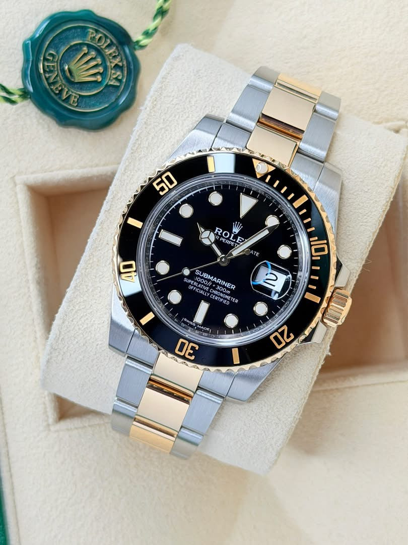 116613 18k Stainless Steel Submariner 40mm Black Dial Ceramic