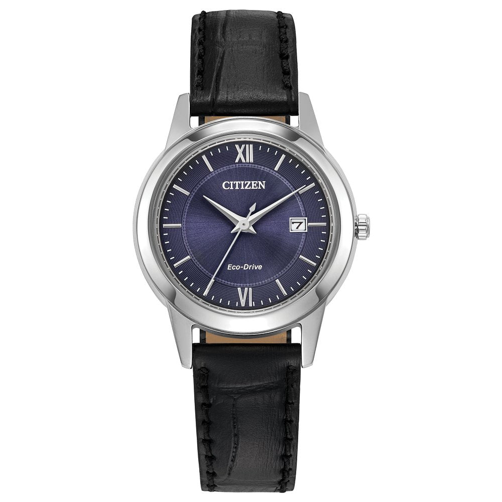 Citizen Eco-Drive Classic FE1087-01L, blue dial stainless steel, Ladies