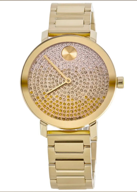 Bold Evolution Quartz Gold Dial Men's Watch 3600931