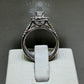 1.00 CTW Natural Diamond Round Halo Twist Bridal Set | 14K White Gold